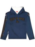 Diesel Katoenen hoodie - Blauw