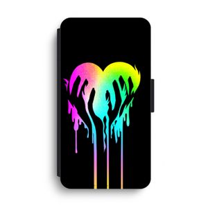 Hold My Heart: iPhone XS Max Flip Hoesje