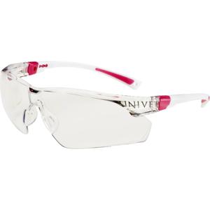 Univet 506UP 506U-03-02 Veiligheidsbril Met anti-condens coating, Incl. UV-bescherming Wit, Roze EN 166 DIN 166