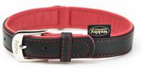 Nobby Pacific Rood Leer XS-S Hond Standaard halsband