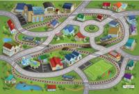 ACHOKA verkeerskleed Train Station Connect 120 x 80 cm