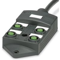 Phoenix Contact SACB-4/ 4- 5,0PUR SCO P 1452398 Passieve sensor/actorbox M12-verdeler met kunstof schroefdraad 1 stuk(s)