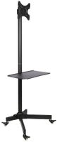 Techly ICA-TR20 flat panel vloer standaard Portable flat panel floor stand Zwart 94 cm (37 )