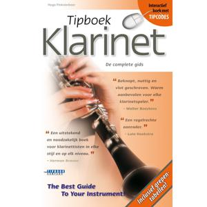 Tipboek klarinet met tipcodes