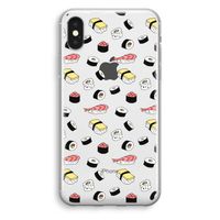 Sushi time: iPhone X Transparant Hoesje - thumbnail