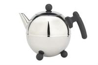 Bredemeijer Duet Bella Enkele theepot 1500 ml Zwart, Zilver