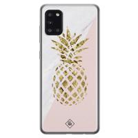 Samsung Galaxy A31 siliconen hoesje - Ananas