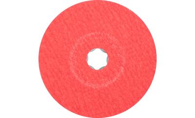 PFERD 64193106 Combiclick keramische korrel fiberschijf Ø 125 mm CO-COOL 60 voor roestvrij staal Diameter 125 mm
