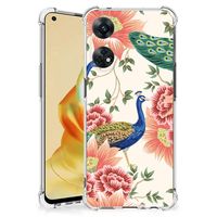 Case Anti-shock voor OPPO Reno8 T 4G Pink Peacock