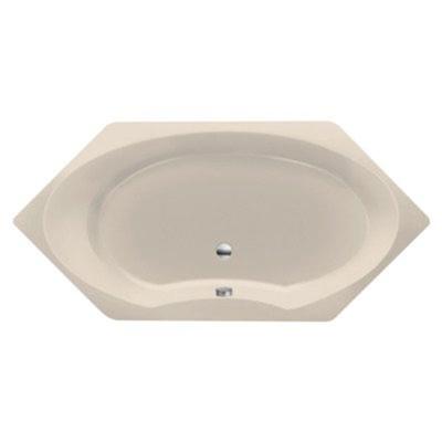 Ligbad Inbouw Xenz Orona Hoekbad 1-2 Persoons Duobad 90x190x50cm Acryl Creme Mat met Poten