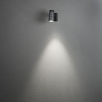 Konstsmide Andria 7861-370 LED-buitenlamp (wand) Energielabel: G (A - G) LED 8 W Antraciet - thumbnail