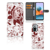 Hoesje Xiaomi Redmi Note 10 Pro Watercolor Flowers - thumbnail