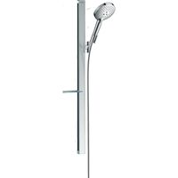 Hansgrohe Raindance Select S Unica Doucheset - glijstang - Raind. Select S 120 3jet handdouche EcoSmart zeepschaal - 90cm - doucheslang 160cm - chroom 27649000