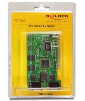 DeLOCK PCI Card 4x Serial interfacekaart/-adapter - thumbnail