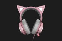 Razer Kraken Kitty Headset Bedraad Hoofdband Gamen Grijs, Roze - thumbnail