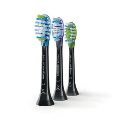 Philips Sonicare Mix-pack met 3 standaard Premium-opzetborstels Philips Sonicare Mix-pack met 3 standaard Premium-opzetborstels