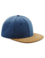 Beechfield CB668 Suede Peak Snapback