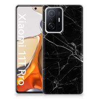 Xiaomi 11T | 11T Pro TPU Siliconen Hoesje Marmer Zwart - Origineel Cadeau Vader