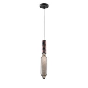 Home sweet home hanglamp Saga roest Tube - smoke