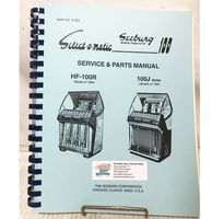 Service & Parts Manual Seeburg Jukebox Model HF-100R & 100J - thumbnail