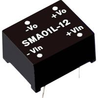 Mean Well SMA01N-15 DC/DC-converter 1 W Aantal uitgangen: 1 x Inhoud 1 stuk(s) - thumbnail