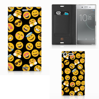 Sony Xperia XZ Premium Hoesje met Magneet Emoji