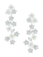 Jennifer Behr boucles d'oreilles Delphine - Argent