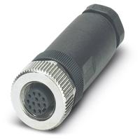 Phoenix Contact 1404420 Sensor/actuator connector, niet geassembleerd M12 Aantal polen (sensoren): 12 Bus, recht 1 stuk(s) - thumbnail