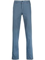 Boglioli pantalon chino à coupe droite - Bleu