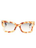 Isabel Marant Eyewear lunettes de soleil Dresly à monture papillon - Marron