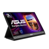 Asus Zenscreen Go MB16AHP 15,6 inch Full HD IPS-beeldscherm met geïntegreerde batterij en luidspreker USB Type-C Micro HDMI met opvouwbare hoes, zwart