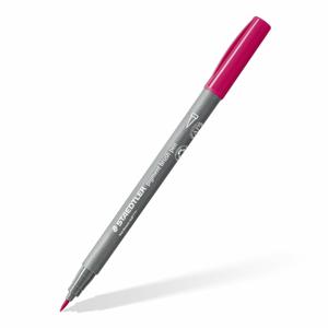 Staedtler Viltstift Intense Black 37 BK4-1 Zwart 1 mm, 2 mm 4 stuk(s)