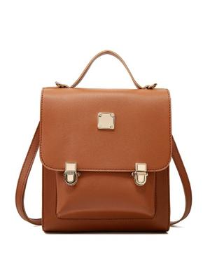 Dames Mode Veelzijdig Retro Een Schouder Crossbody Rugzak