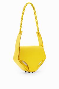 Leren tas Maitrepierre - YELLOW - U