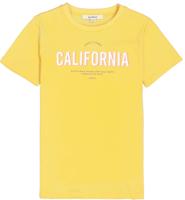Garcia Meisjes t-shirt 'California' - Zomers geel