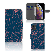 Apple iPhone 11 Hoesje Palm Leaves - thumbnail