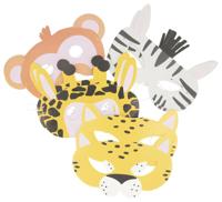 HEMA Papieren Maskers - 8 Stuks