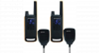 Motorola TLKR-T82 Extreme - Twin Pack - met Remote Speakers - Zwart - thumbnail