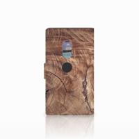 Sony Xperia XZ2 Book Style Case Tree Trunk