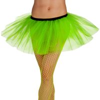 Dames Party Tutu Neon Groen