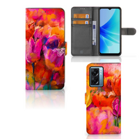 Hoesje OPPO A77 5G | A57 5G Tulips