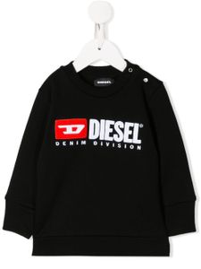 Diesel Kids sweat à logo imprimé - Noir