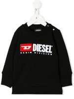 Diesel Kids sweat à logo imprimé - Noir - thumbnail