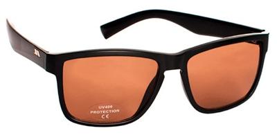 Trespass zonnebril Mass Control unisex matzwart/bruin