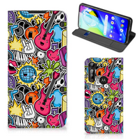 Motorola Moto G8 Power Hippe Standcase Punk Rock - thumbnail