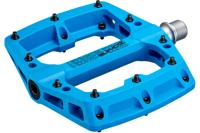 Supacaz - smash thermopoly pedaal inclusief gemonteerde vervangbare pennen blauw