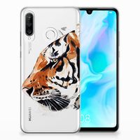 Hoesje maken Huawei P30 Lite Watercolor Tiger