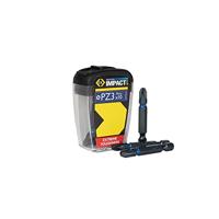 Blauw Staal Impact Schroevendraaier Bit 50mm PZ3 Doos van 10