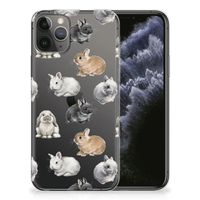 TPU Hoesje voor Apple iPhone 11 Pro Konijntjes