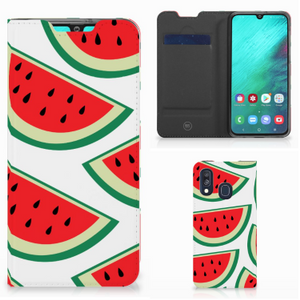 Samsung Galaxy A40 Flip Style Cover Watermelons